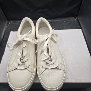 UGG‎ Women's White Leather Sneakers